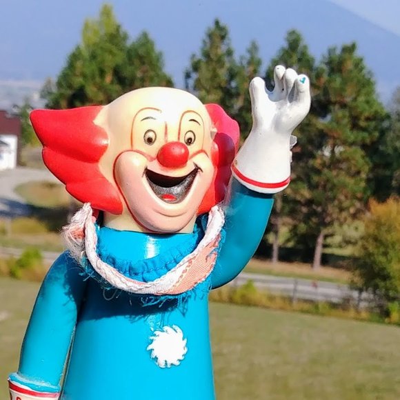 Vintage 1974 Bozo The Clown Figure / Doll Figure Larry Harmon Dakin - Picture 3 of 7